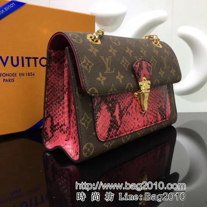 路易威登LV頂級原單牛皮單肩斜跨鏈條包 M41731百搭必備款 YDH1019